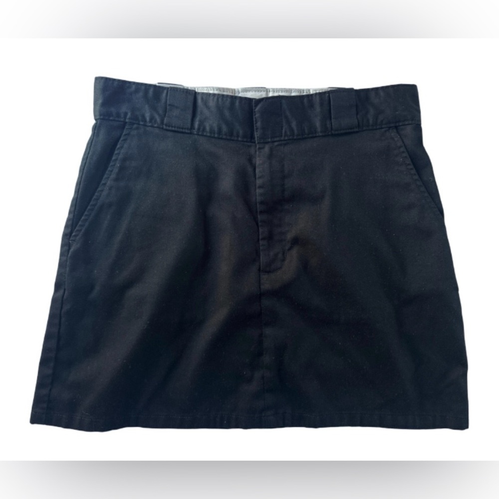 Dickies Black Workwear Utility Mini Skirt - Picture 3 of 6